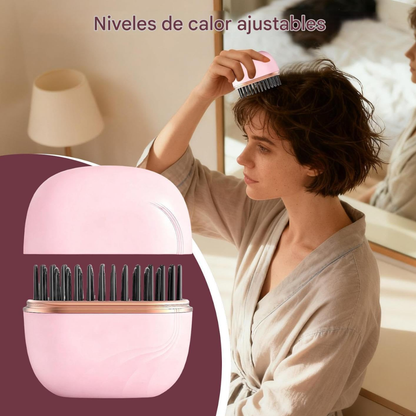 Mini Alisador de Pelo Inalámbrico