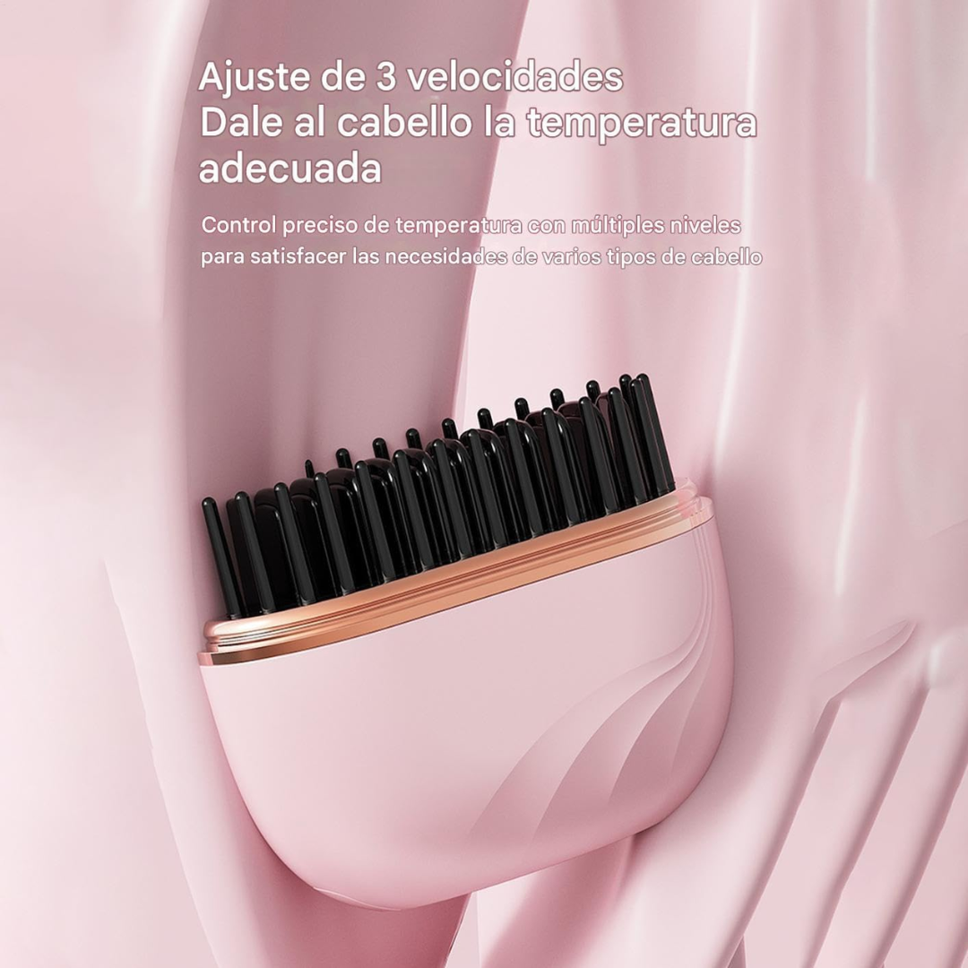Mini Alisador de Pelo Inalámbrico