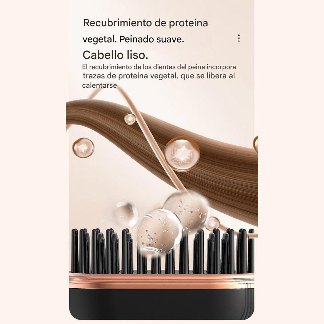 Mini Alisador de Pelo Inalámbrico