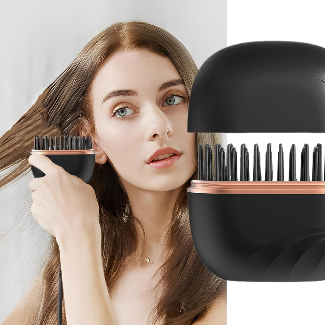 Mini Alisador de Pelo Inalámbrico